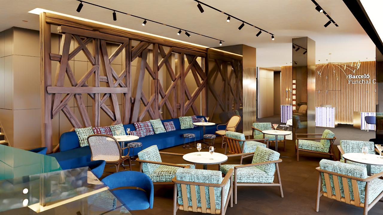 Barcelo Funchal Oldtown Hotel Eksteriør billede The Lounge at the airport